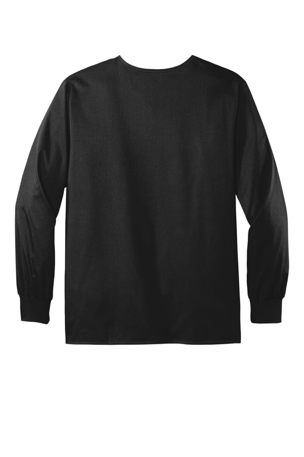 Wink® Unisex WorkFlex Snap-Front Scrub Jacket