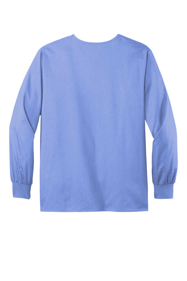 Wink® Unisex WorkFlex Snap-Front Scrub Jacket