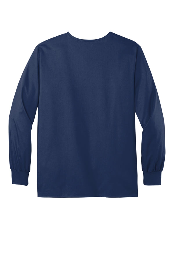 Wink® Unisex WorkFlex Snap-Front Scrub Jacket