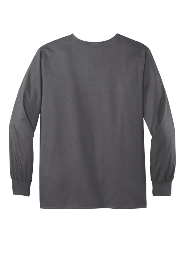 Wink® Unisex WorkFlex Snap-Front Scrub Jacket