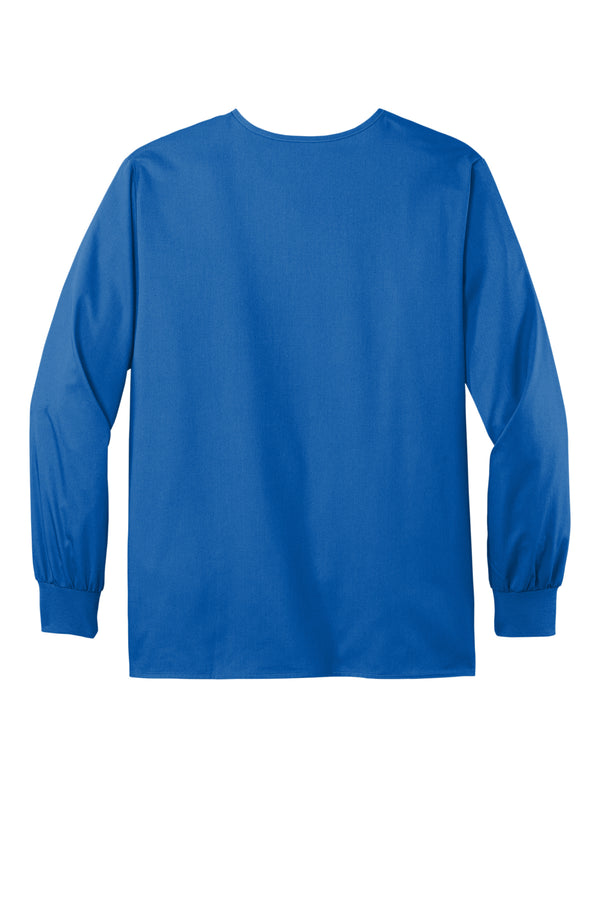 Wink® Unisex WorkFlex Snap-Front Scrub Jacket