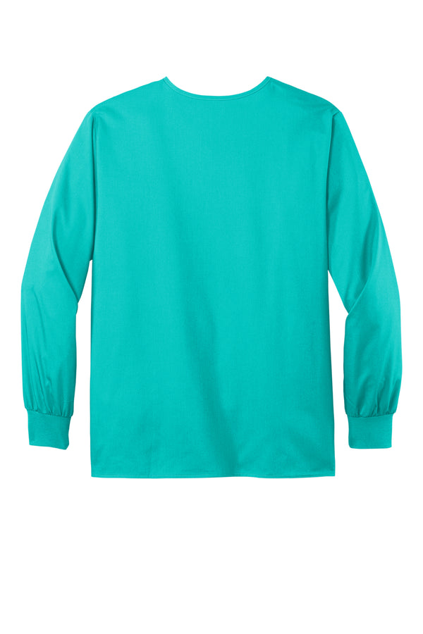 Wink® Unisex WorkFlex Snap-Front Scrub Jacket