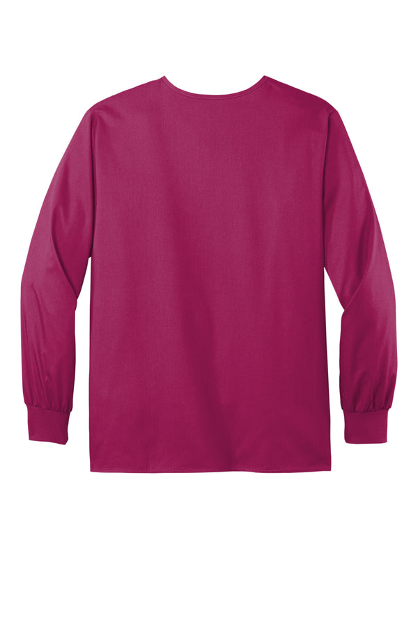 Wink® Unisex WorkFlex Snap-Front Scrub Jacket