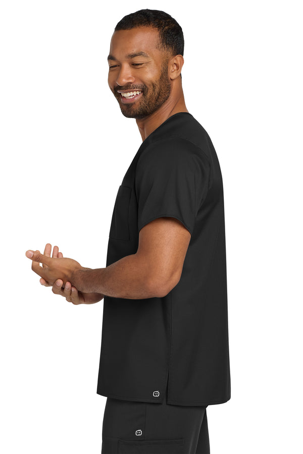 Wink® Unisex WorkFlex Chest Pocket V-Neck Top