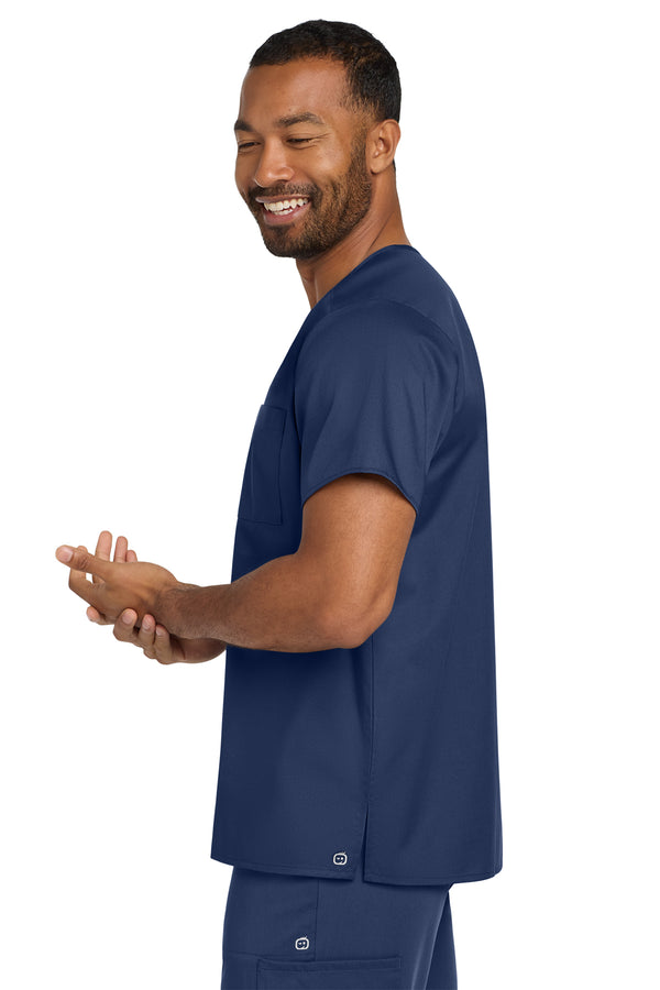 Wink® Unisex WorkFlex Chest Pocket V-Neck Top