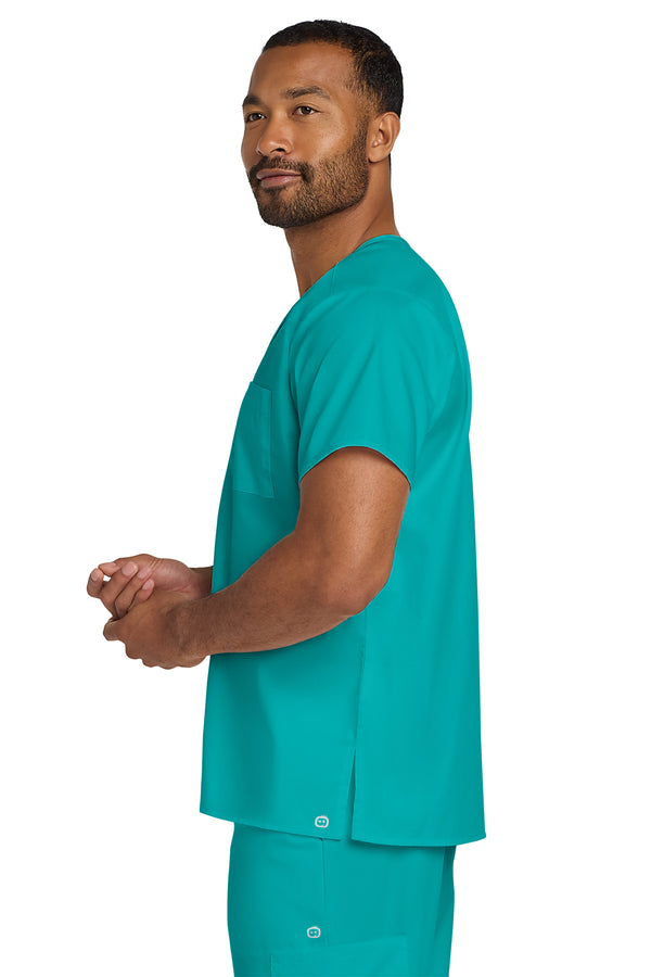 Wink® Unisex WorkFlex Chest Pocket V-Neck Top