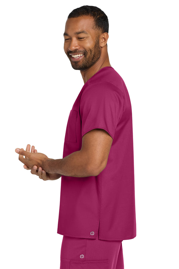 Wink® Unisex WorkFlex Chest Pocket V-Neck Top