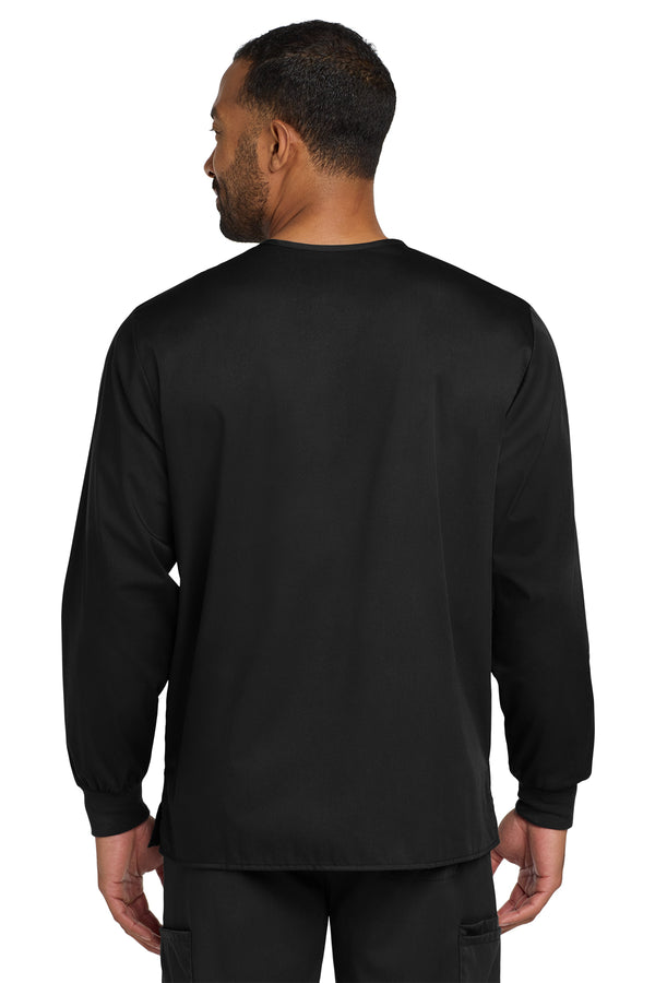 Wink® Unisex WorkFlex Snap-Front Scrub Jacket