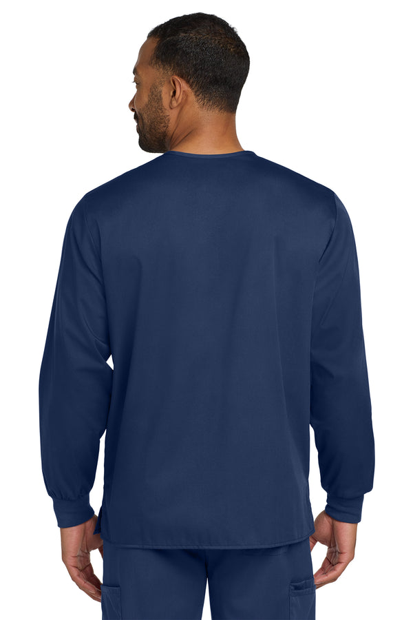 Wink® Unisex WorkFlex Snap-Front Scrub Jacket