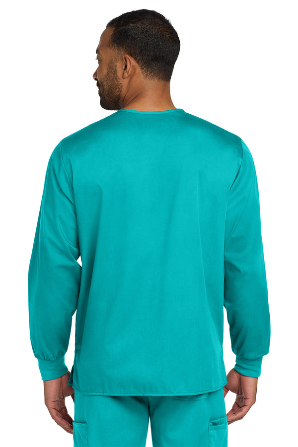 Wink® Unisex WorkFlex Snap-Front Scrub Jacket