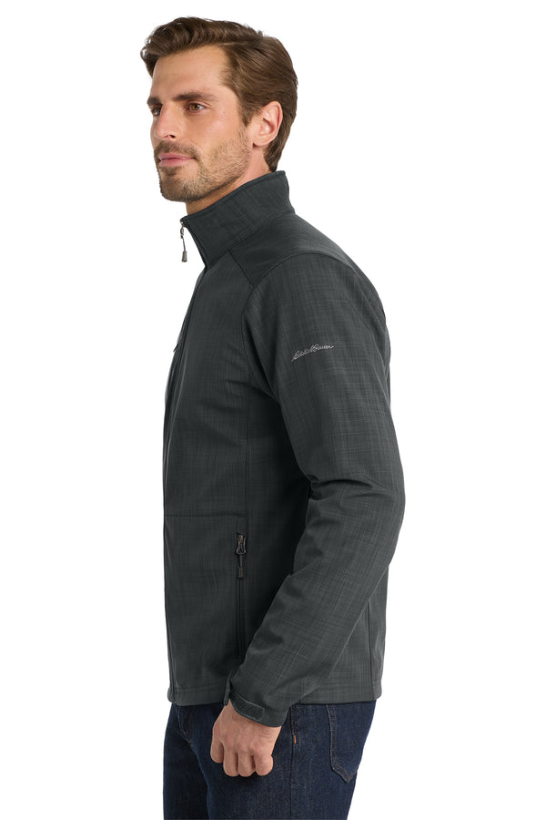 Eddie Bauer® Shaded Crosshatch Soft Shell Jacket