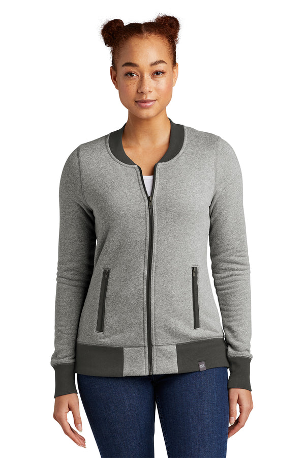 New Era® Women's French Terry Baseball Full-Zip