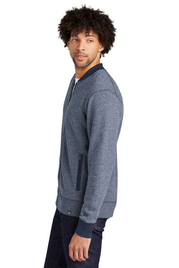 New Era ® French Terry Baseball Full-Zip