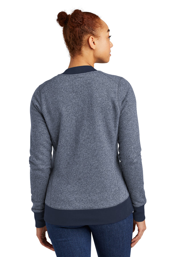 New Era® Women's French Terry Baseball Full-Zip