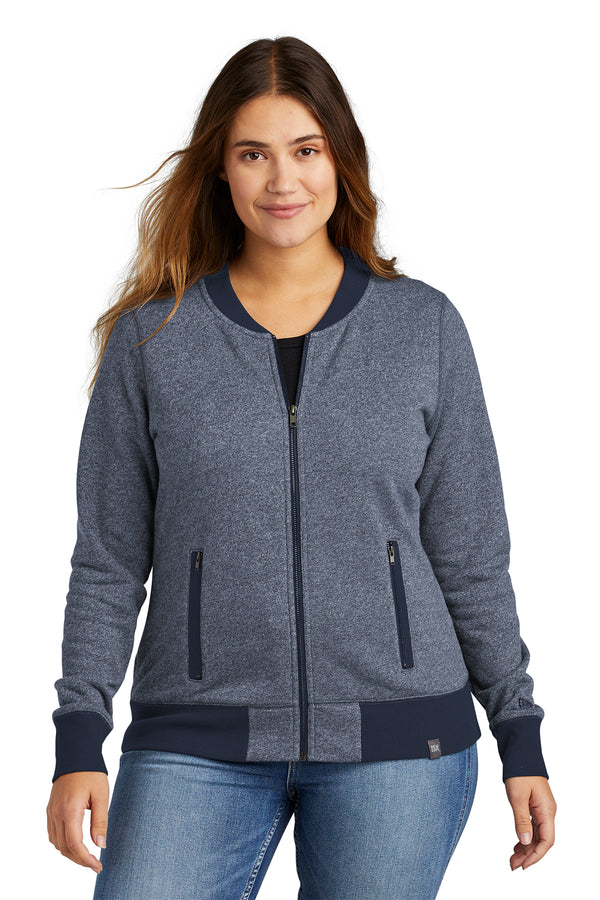 New Era® Women's French Terry Baseball Full-Zip
