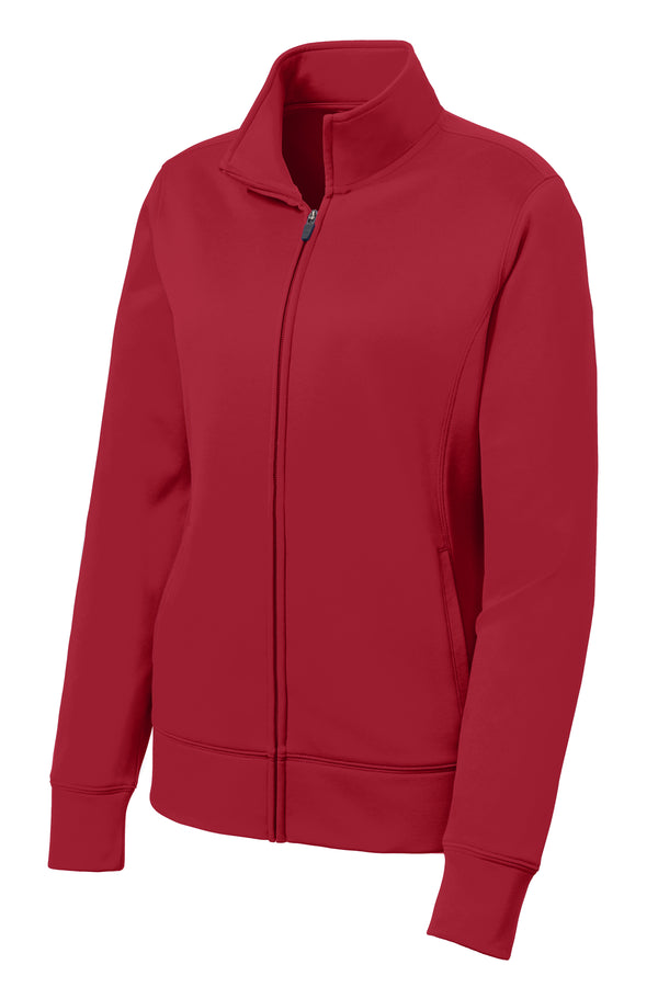 Sport-Tek® Women's Sport-Wick® Fleece Full-Zip Jacket