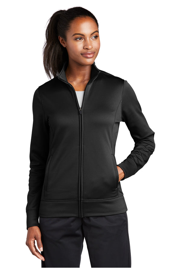 Sport-Tek® Women's Sport-Wick® Fleece Full-Zip Jacket
