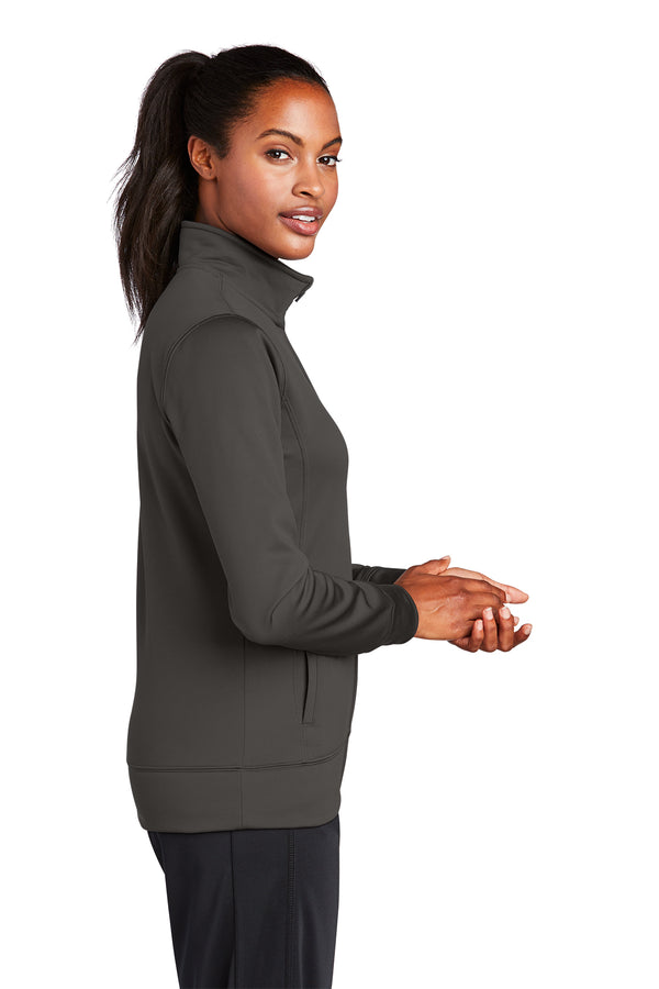 Sport-Tek® Women's Sport-Wick® Fleece Full-Zip Jacket