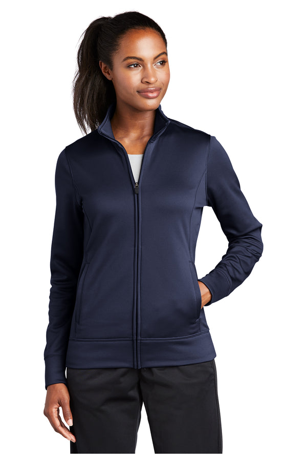 Sport-Tek® Women's Sport-Wick® Fleece Full-Zip Jacket