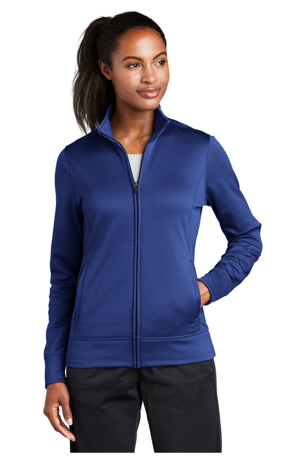 Sport-Tek® Women's Sport-Wick® Fleece Full-Zip Jacket