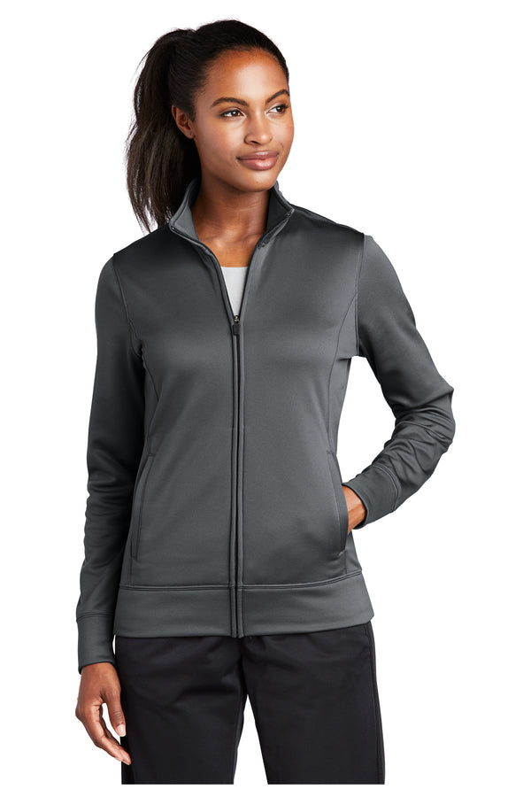 Sport-Tek® Women's Sport-Wick® Fleece Full-Zip Jacket