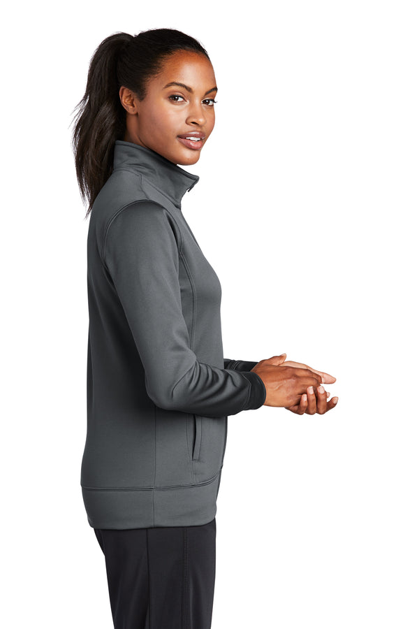 Sport-Tek® Women's Sport-Wick® Fleece Full-Zip Jacket