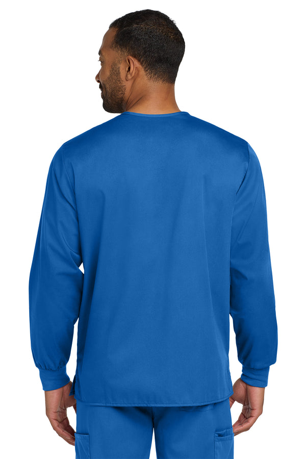 Wink® Unisex WorkFlex Snap-Front Scrub Jacket