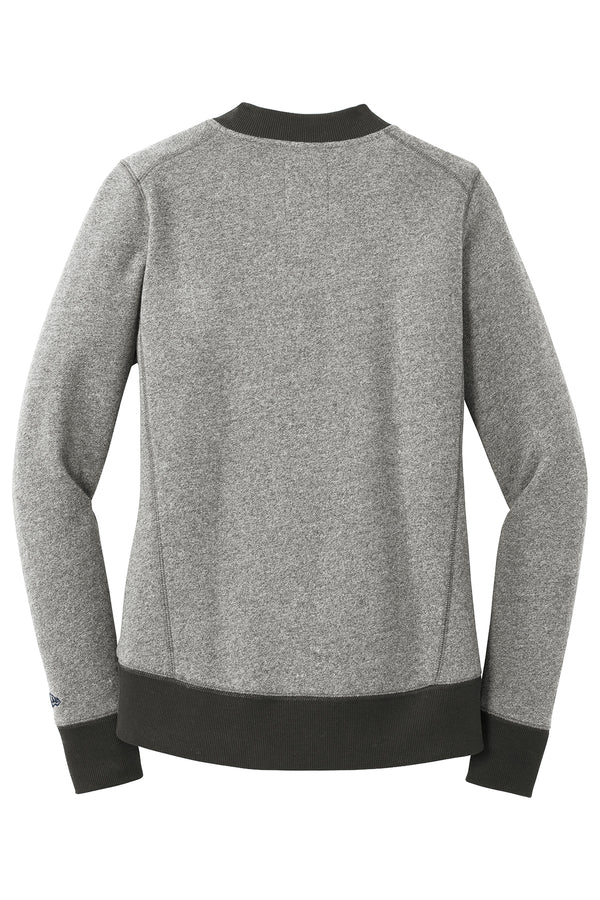 New Era® Women's French Terry Baseball Full-Zip
