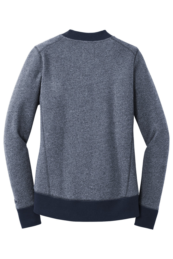 New Era® Women's French Terry Baseball Full-Zip